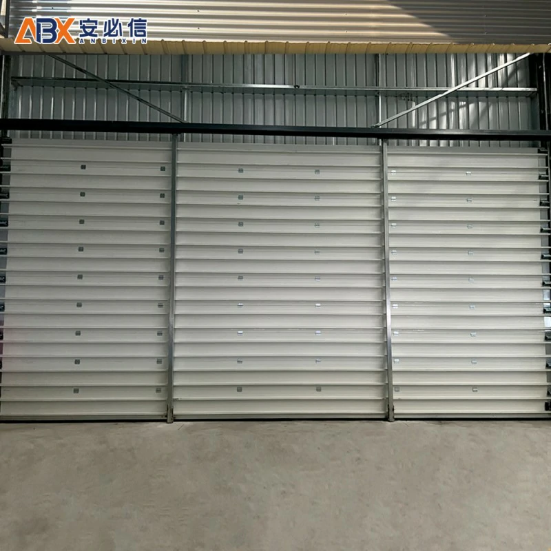 白银消防滑升门